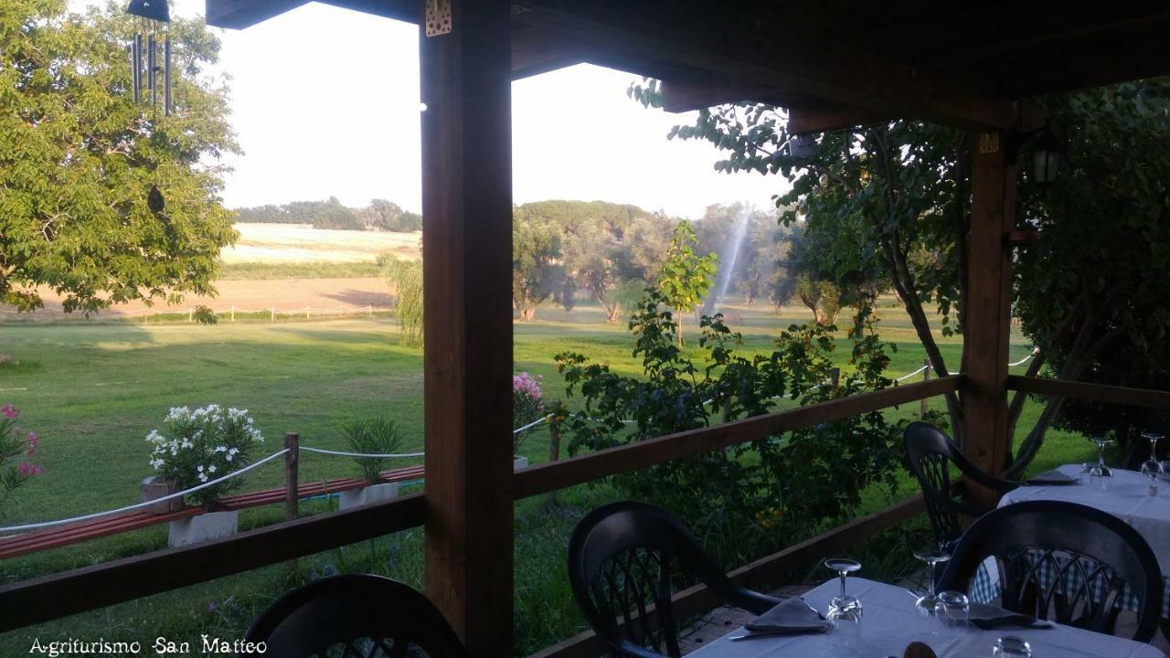 Agriturismo San Matteo Tarquinia Bagian luar foto